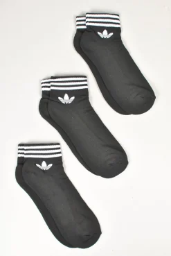 Adidas 3-Pack Trefoil Ankle Socks