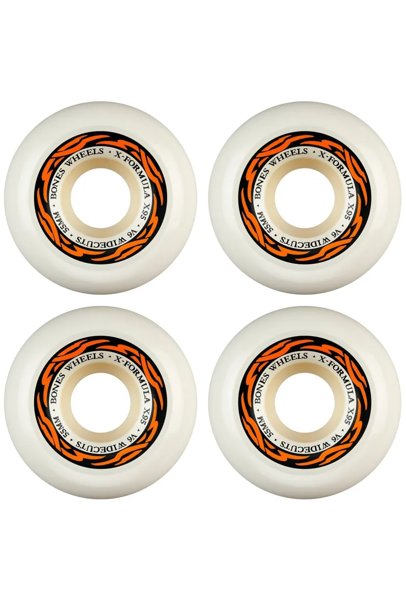 Bones Wheels X Formula V6 Wide-Cut 55mm 95A