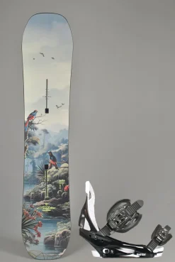 Burton Kids Custom Smalls Snowboardpakke, 10-14 år