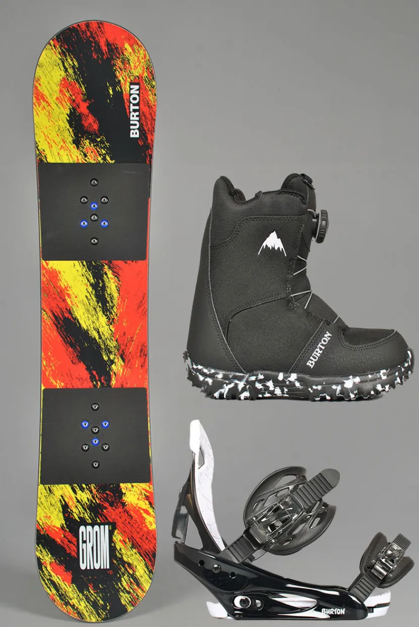 Burton Kids Grom Snowboardpakke 6-11 år