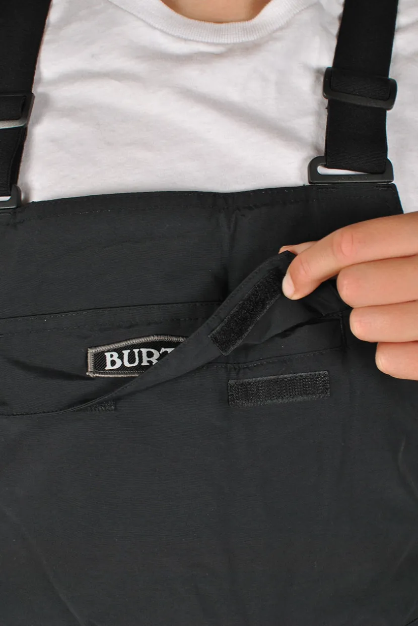 Burton Kids Skylar BIB Overall Pant, True Black