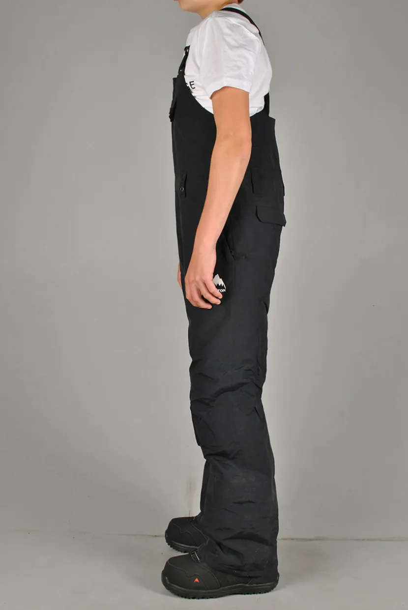 Burton Kids Skylar BIB Overall Pant, True Black