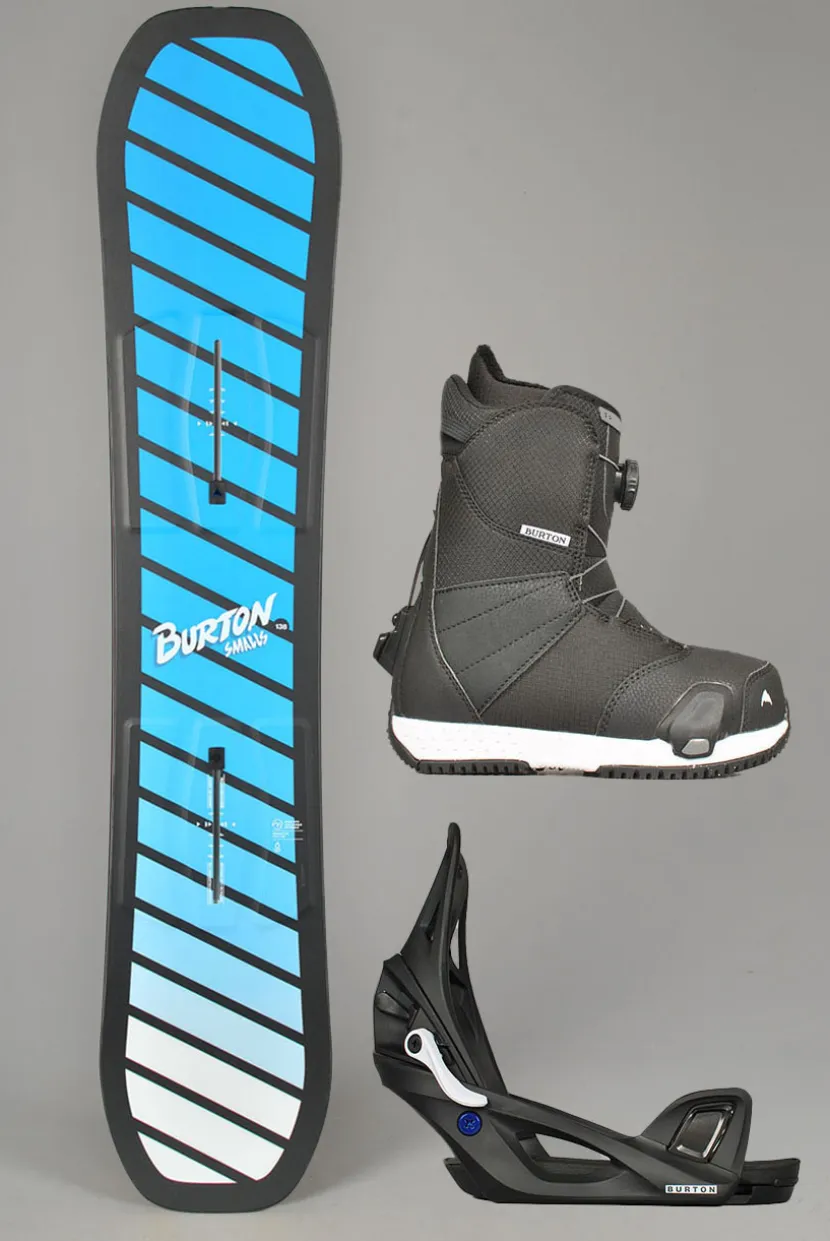 Burton Kids Smalls Step On® Snowboardpakke, 10-14 år