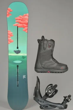 Burton Womens Yeasayer Snowboardpakke