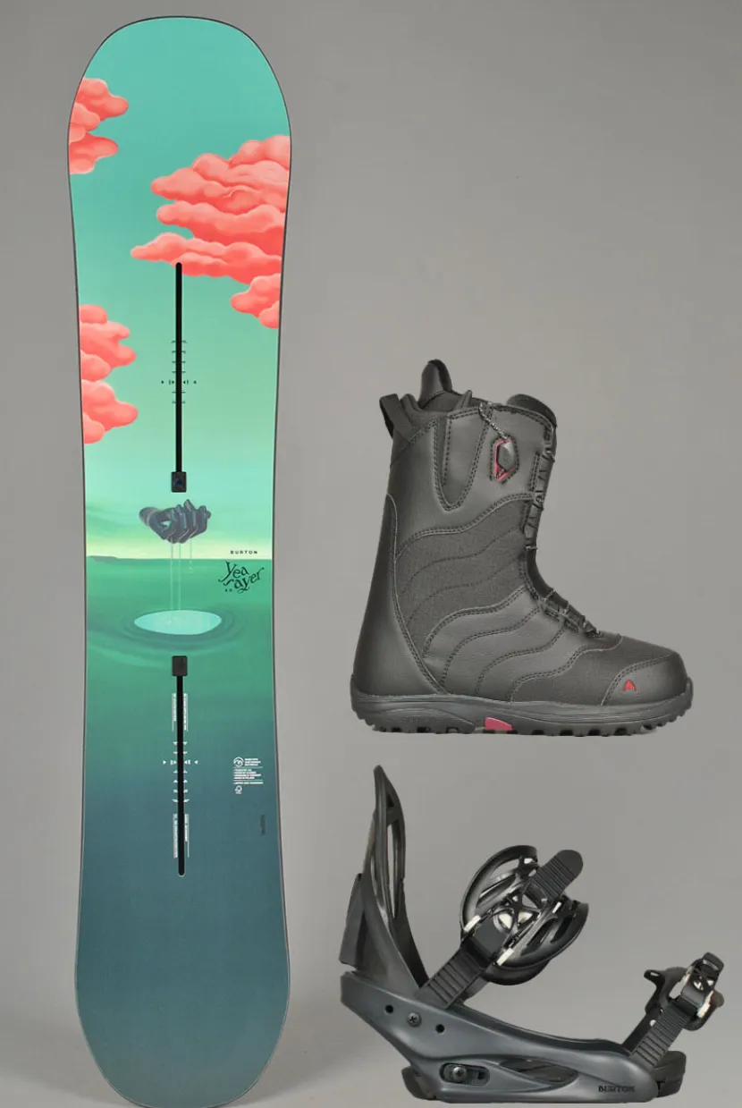 Burton Womens Yeasayer Snowboardpakke