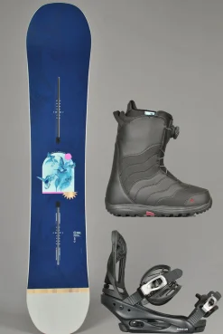 Burton Womens Yeasayer Snowboardpakke