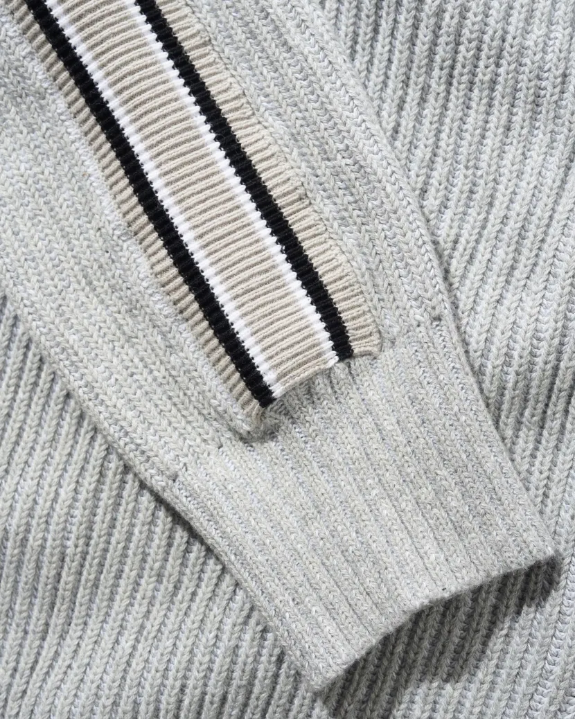 Butter Goods Club Zip-Thru Knit