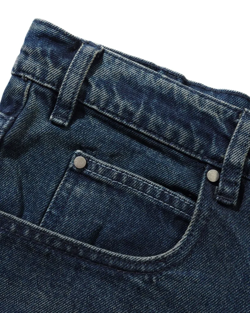 Butter Goods Distressed Big Denim Shorts