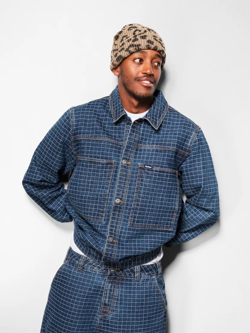 Butter Goods Grid Denim Jacket