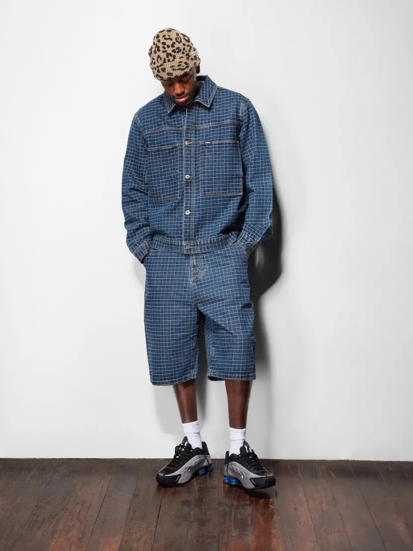 Butter Goods Grid Denim Jacket