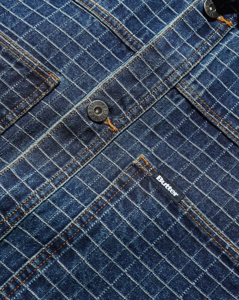 Butter Goods Grid Denim Jacket