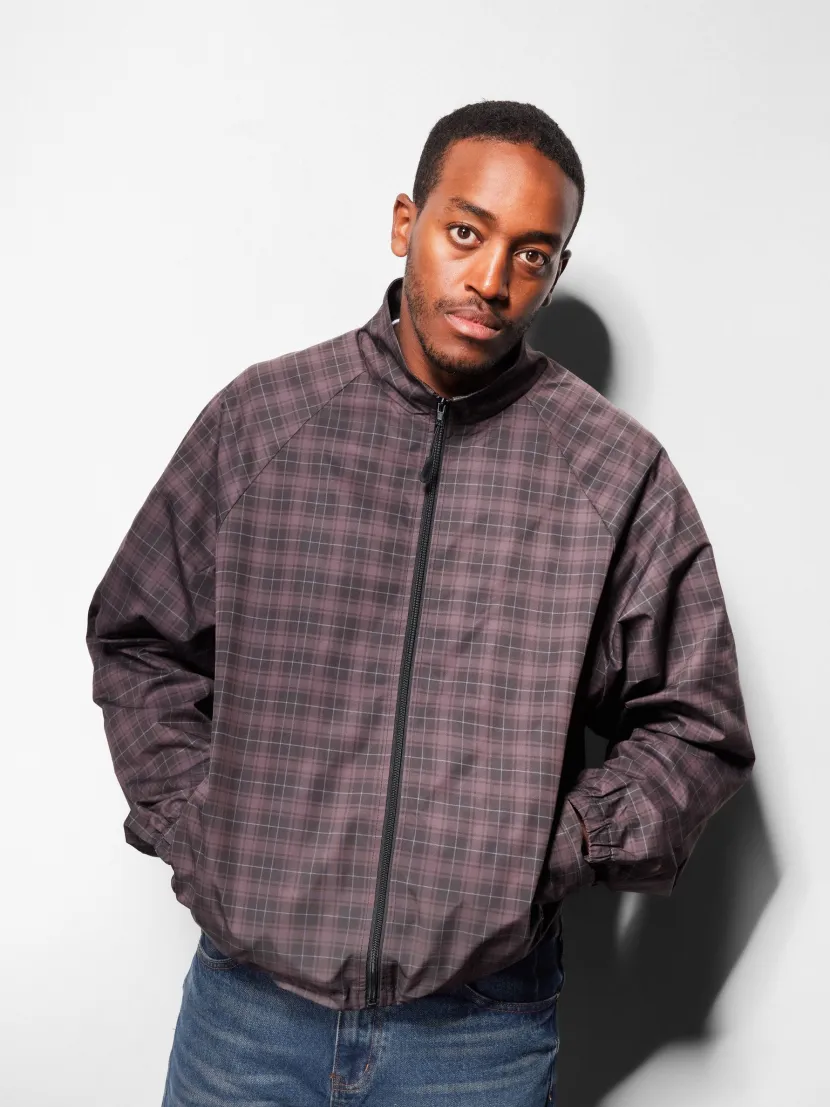 Butter Goods Plaid Nylon Jacket