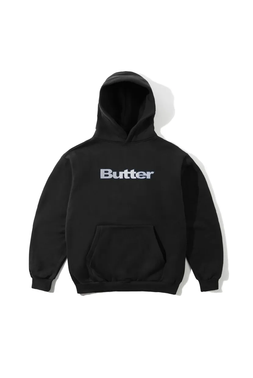Butter Goods Stripe Logo Applique Pullover Hood