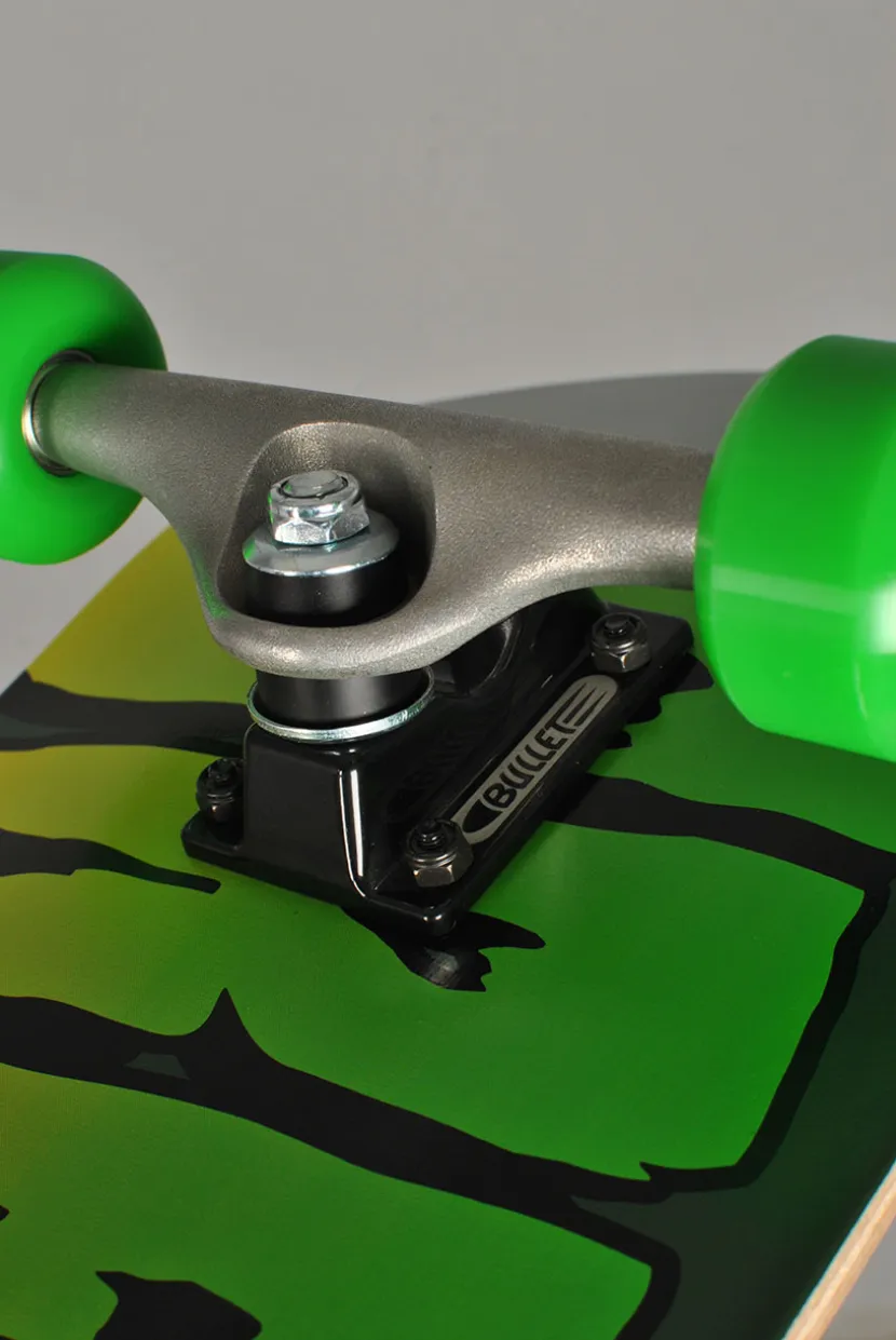 Creature Logo Stumps, Green 8.0 Komplett Skateboard