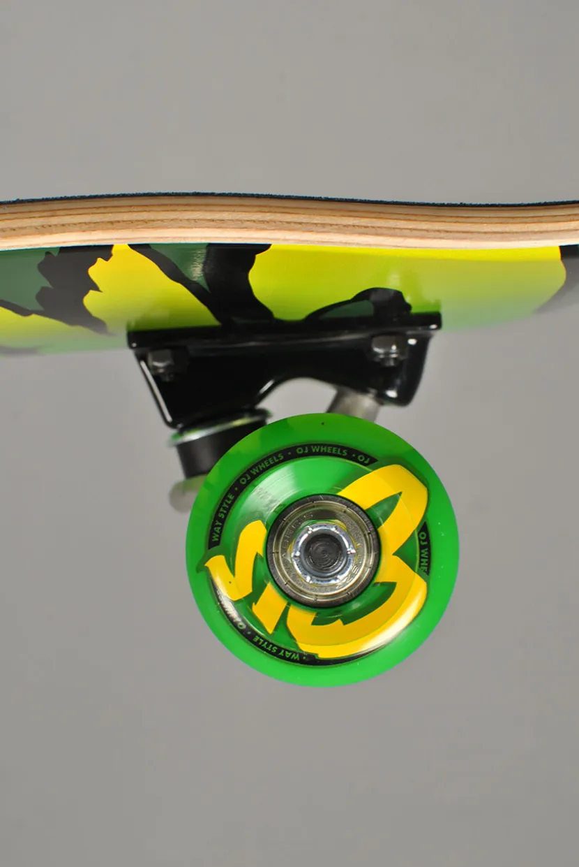 Creature Logo Stumps, Green 8.0 Komplett Skateboard