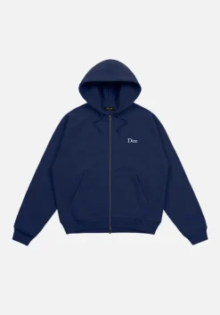 Dime Classic Small Logo Zip Hoodie