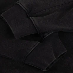 Dime Distressed Terry Zip Hoodie