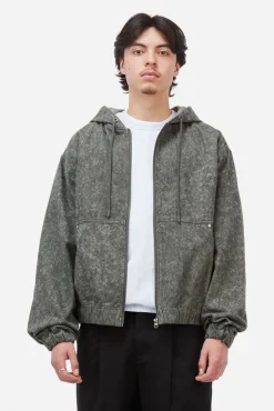 Dime Hooded Denim Jacket