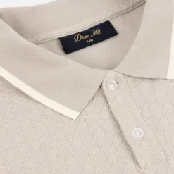 Dime Jacquard Ls Polo