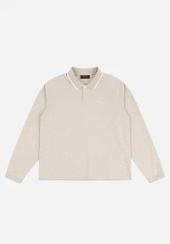 Dime Jacquard Ls Polo