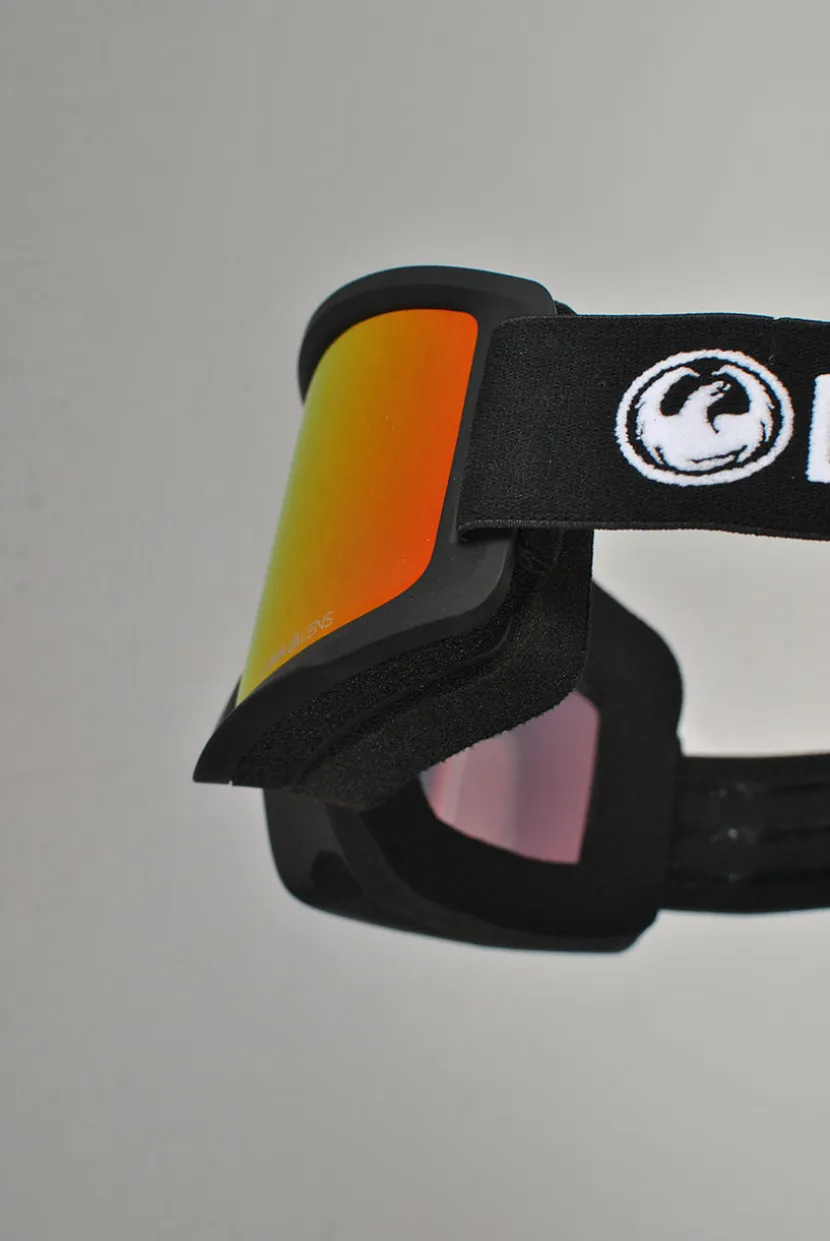 Dragon DX3 L OTG Goggles, Blackout