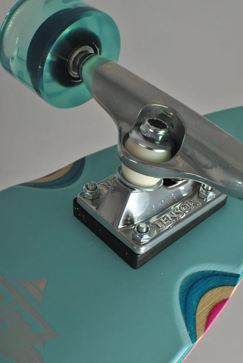 Duster Skateboards Cruisin Chrome Pintail Longboard 37"