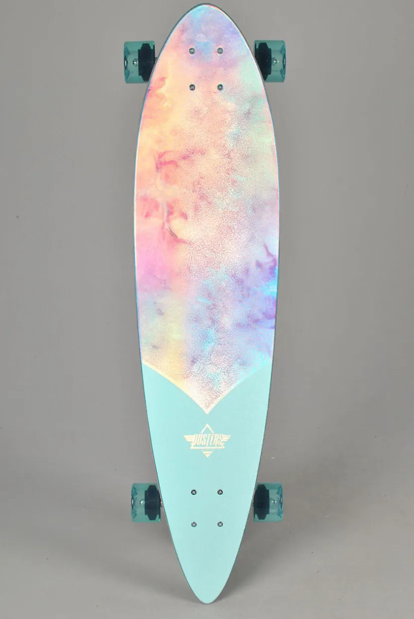 Duster Skateboards Cruisin Chrome Pintail Longboard 37"