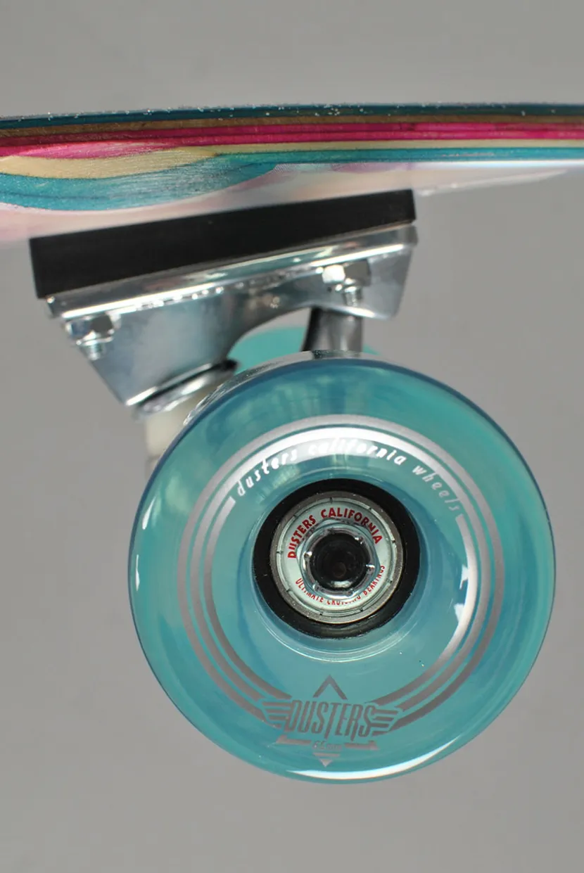 Duster Skateboards Cruisin Chrome Pintail Longboard 37"