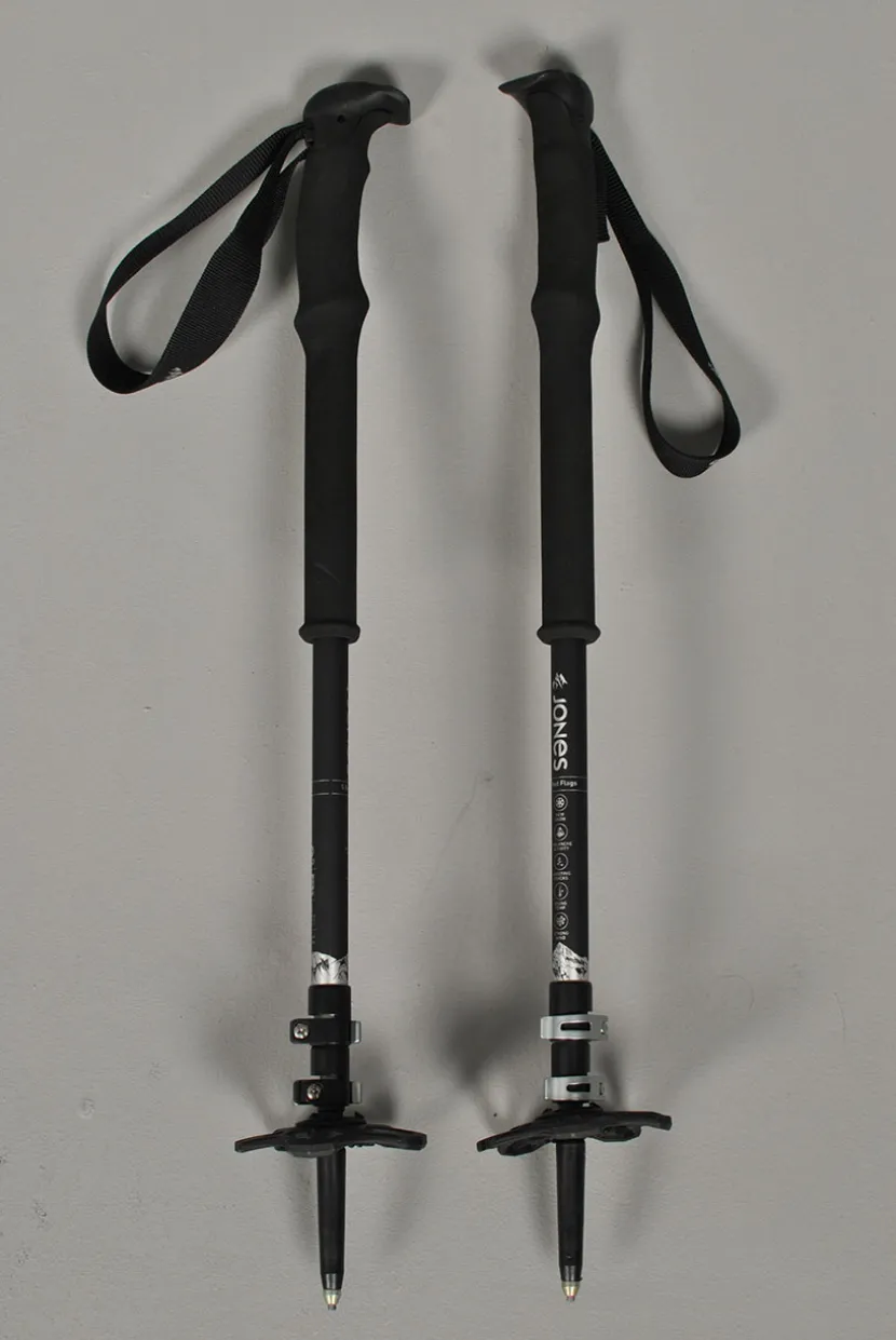 Jones Snowboards Flip-Lock Talon Adjustable Poles 105-135cm