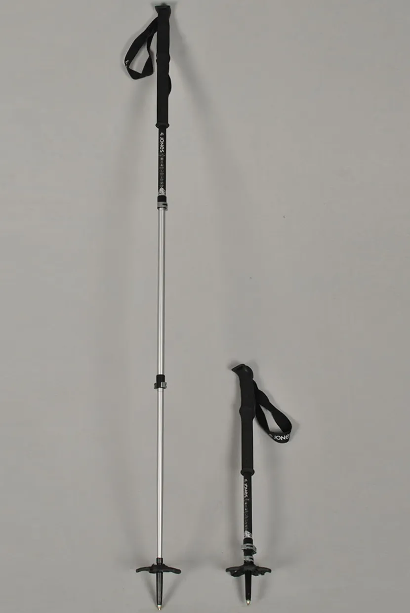 Jones Snowboards Flip-Lock Talon Adjustable Poles 105-135cm