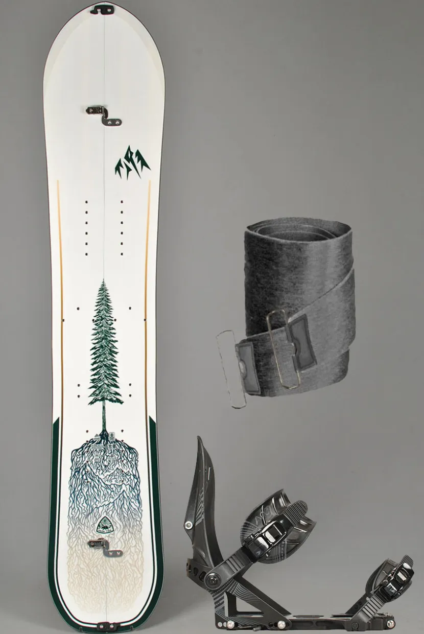 Jones Snowboards Frontier & Spark Splitboard Pakke