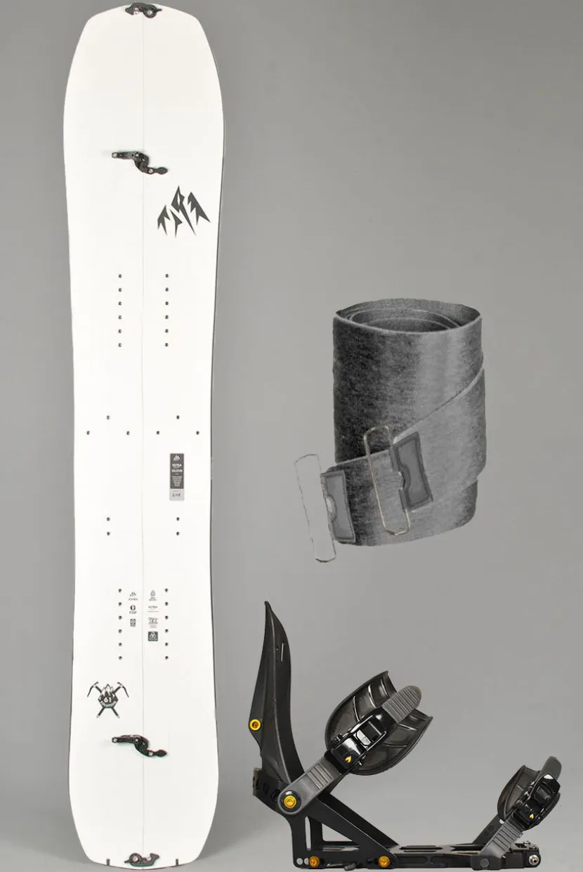 Jones Snowboards Ultralight Solution & Spark Pro Splitboard Pakke