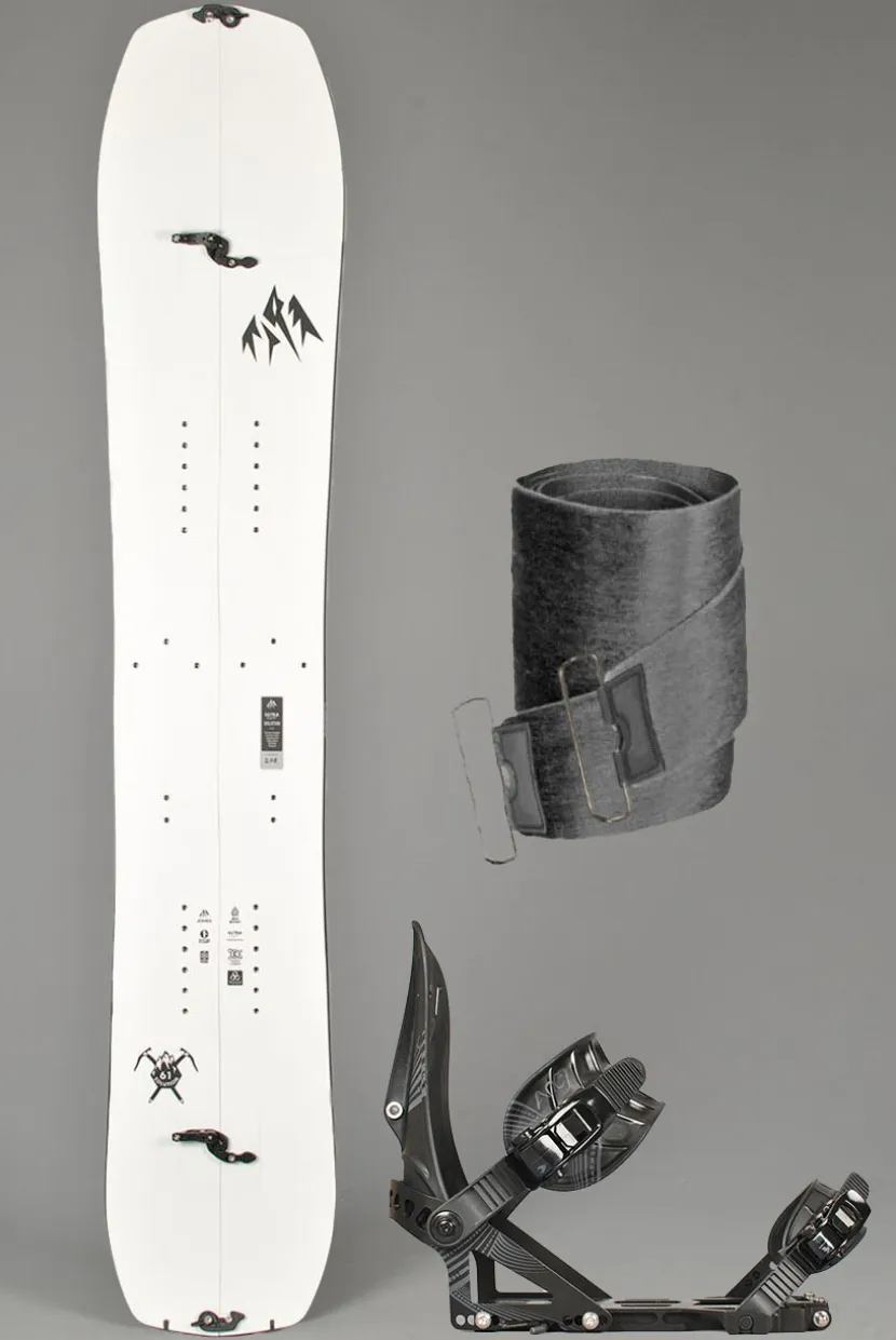 Jones Snowboards Ultralight Solution & Spark Splitboard Pakke
