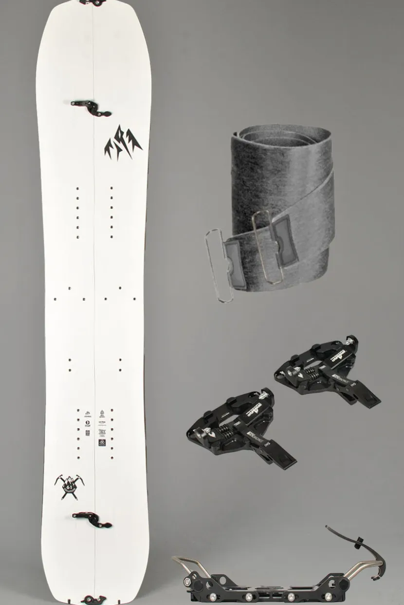 Jones Snowboards Ultralight Solution X Spark Dyno DH ATK Hardboots Splitboardpakke