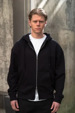 Montage Apparel Script Zip-Hood