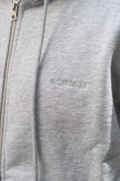 Montage Apparel Script Zip-Hood