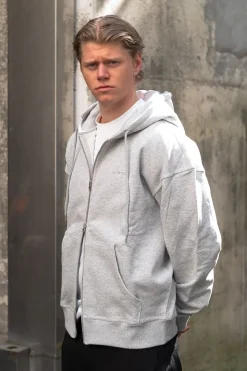 Montage Apparel Script Zip-Hood