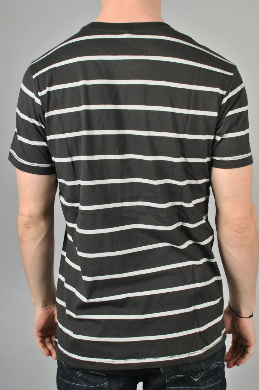 Montage Apparel Stripe Pocket T-shirt