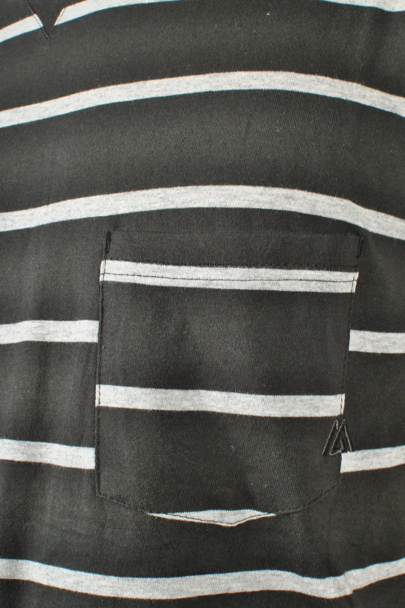 Montage Apparel Stripe Pocket T-shirt