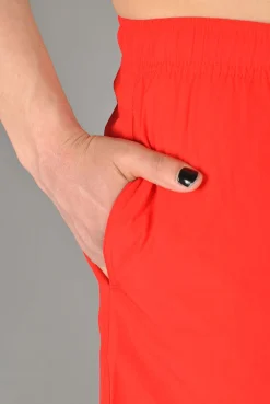 Montage Apparel Swim Shorts, Salsa Red