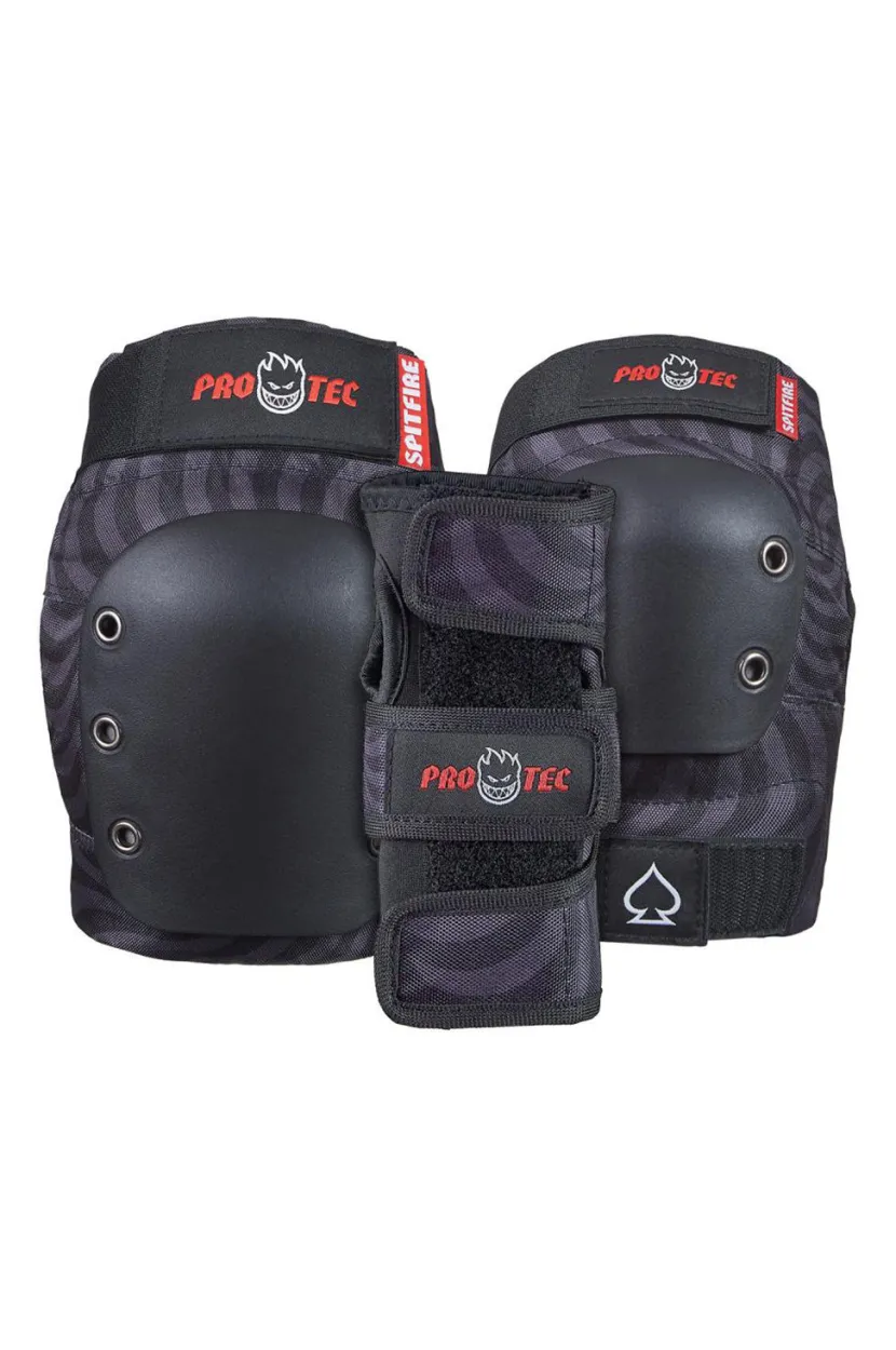 Pro-Tec Pro-Tec Pads X Spitfire Street Junior 3-pack