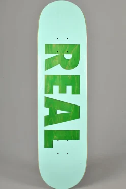 Real Skateboards Green Bold Redux 8.12