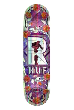 Real Skateboards Huf Holographic Cothedral - 8.25"