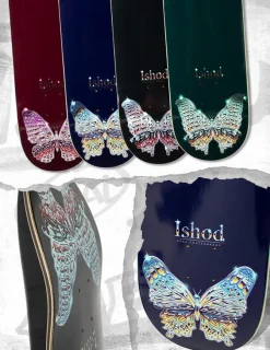 Real Skateboards Ishod Mariposa Chrome Redux - 8.25 Twin Tail