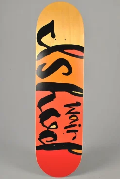 Real Skateboards Ishod Script Colorblock 8.28