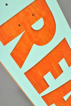 Real Skateboards Orange Bold Redux 8.12