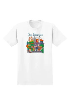 Real Skateboards Sf Travel S/S T-Shirt