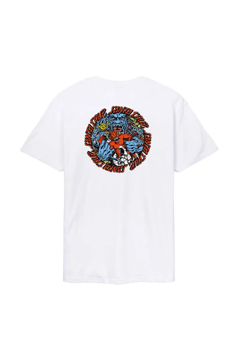 Santa Cruz Roskopp Monster Strip T-Shirt