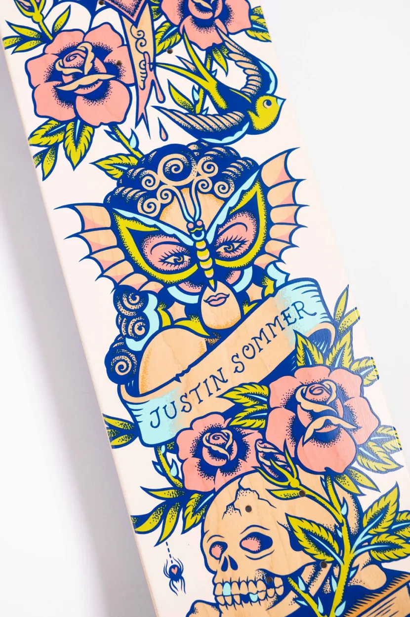 Santa Cruz Sommer Tattooed Pro 8.25