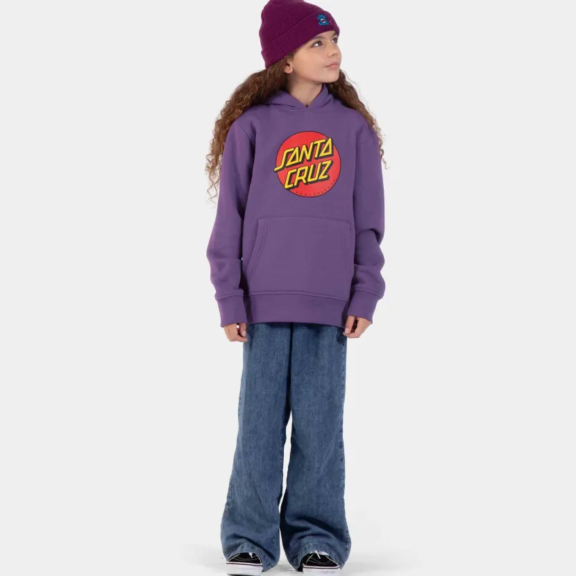 Santa Cruz Youth Classic Dot Hood